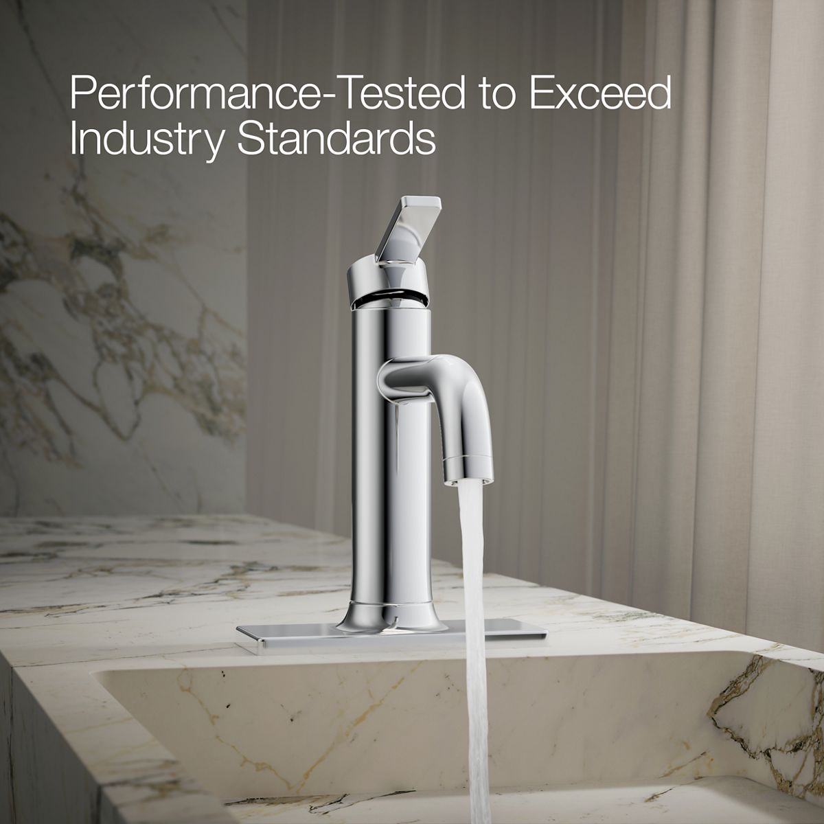KOHLER | K-R22796-4D | Venza Single-Handle Bathroom Sink Faucet