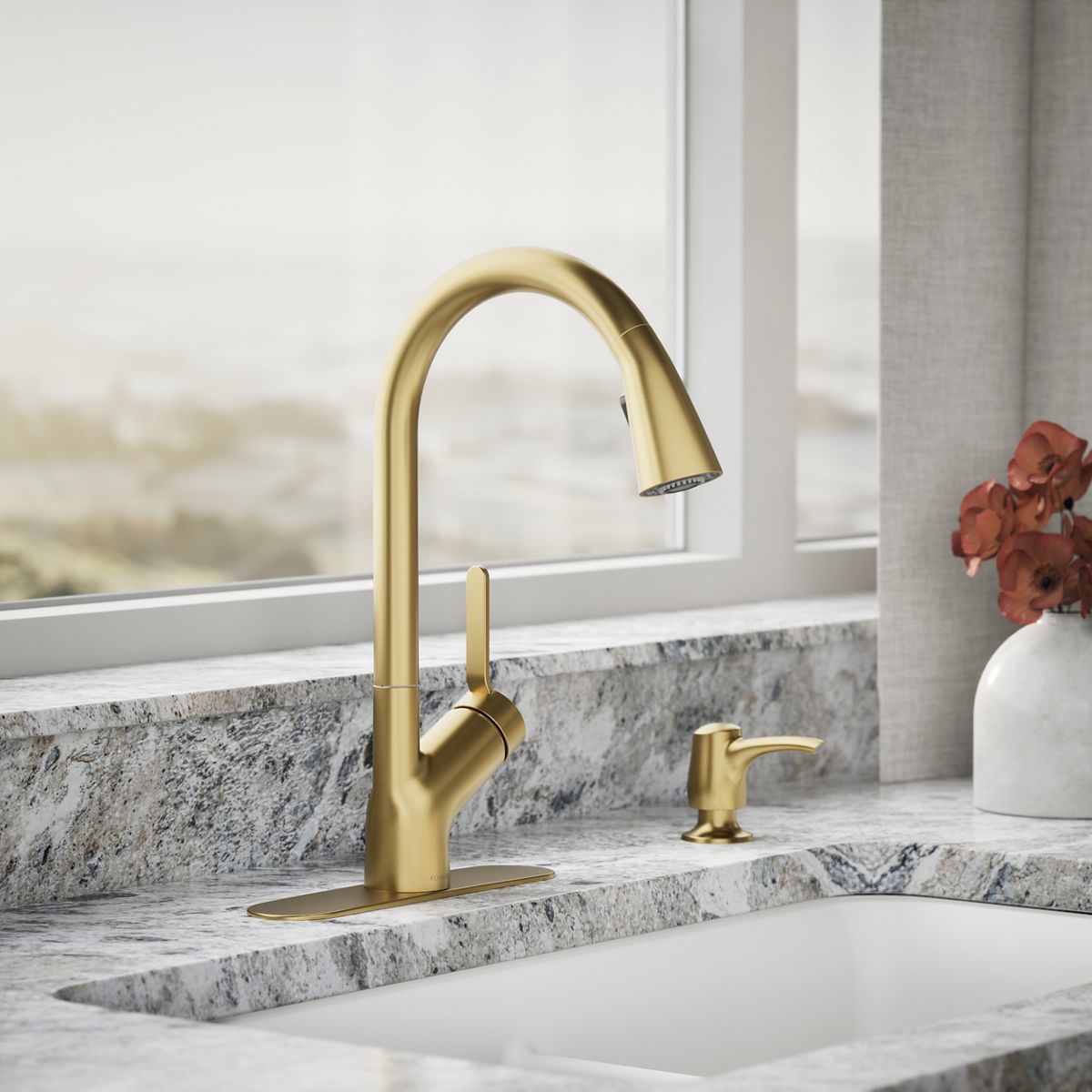 KOHLER | K-R22897-SD | Setra Pull-Down Kitchen Faucet