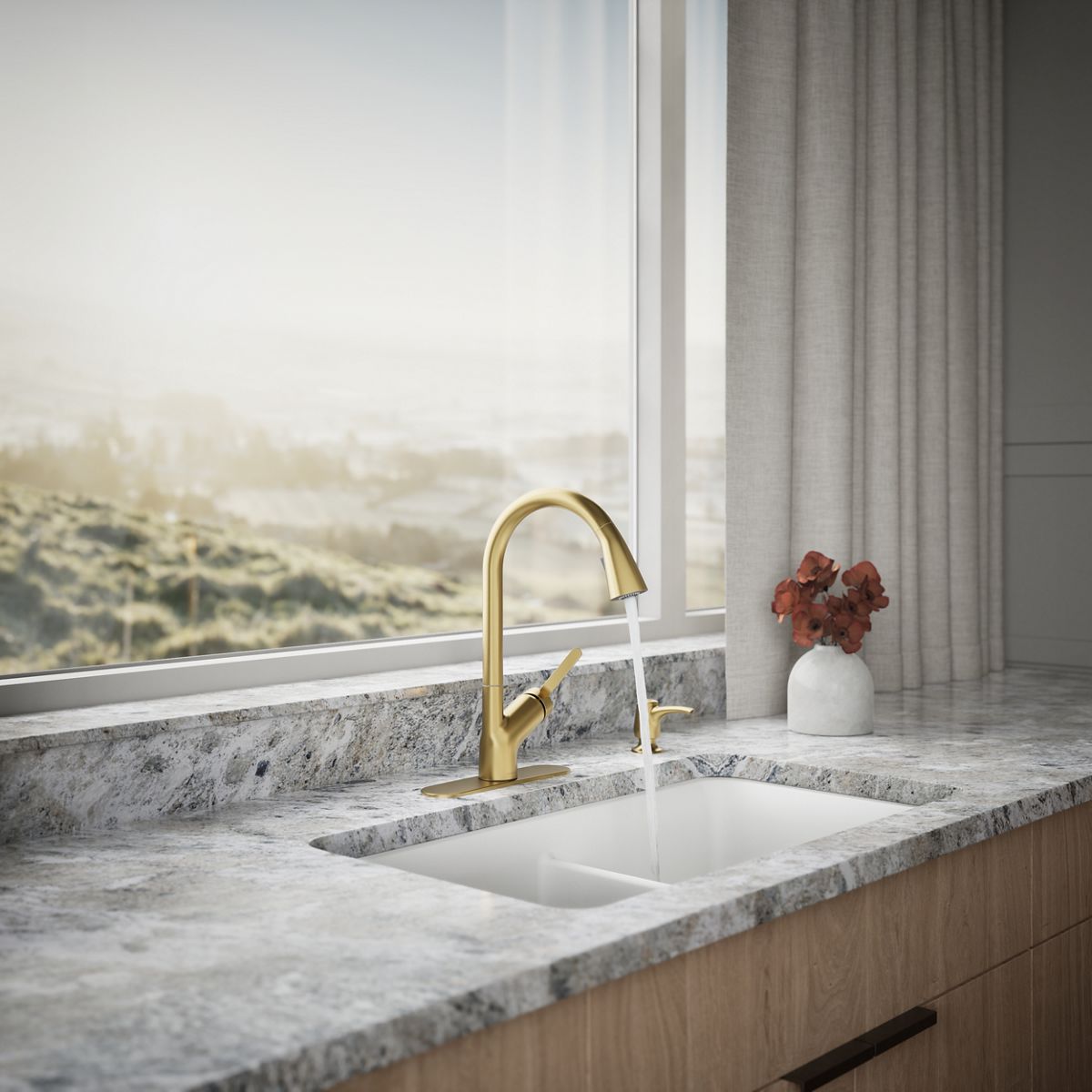 Setra Touchless Kitchen Faucet | K-R22898-SD | KOHLER