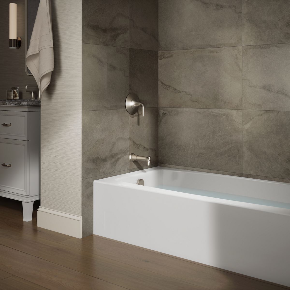 Products in use in close room view