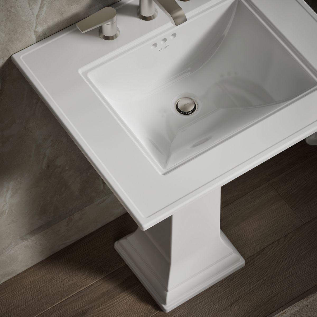 KOHLER | K-R2345-8 | Memoirs Sink Basin with Stately Design and 8