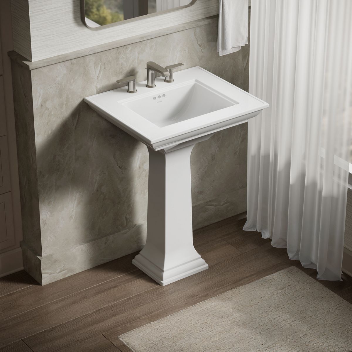 KOHLER | K-R2345-8 | Memoirs Sink Basin with Stately Design and 8