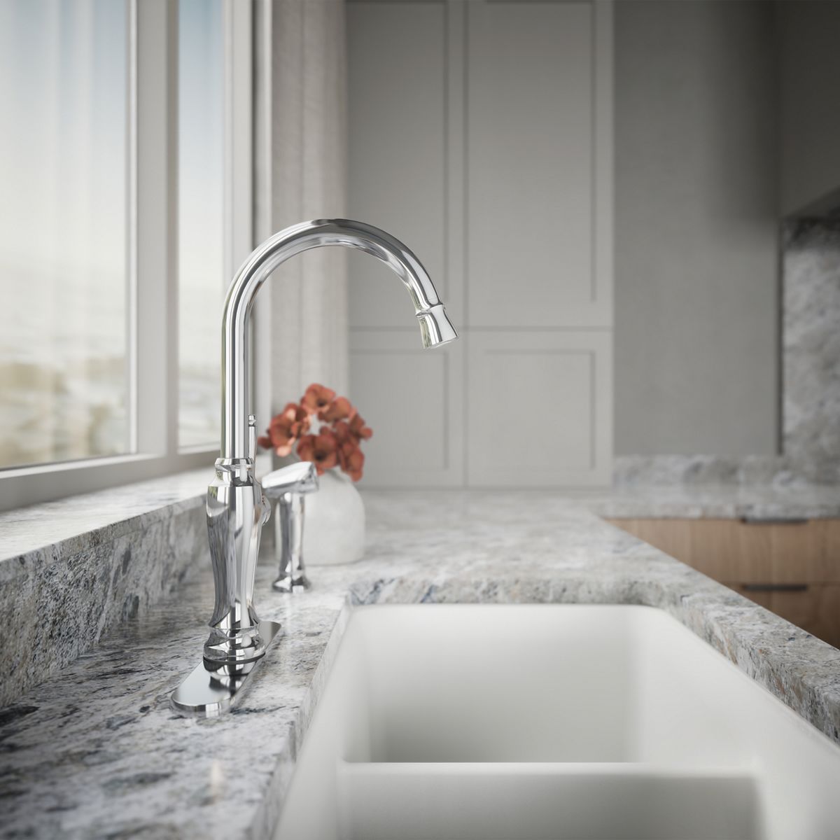 Arsdale Single-Handle Kitchen Faucet w/Sidespray | K-R24213 | KOHLER