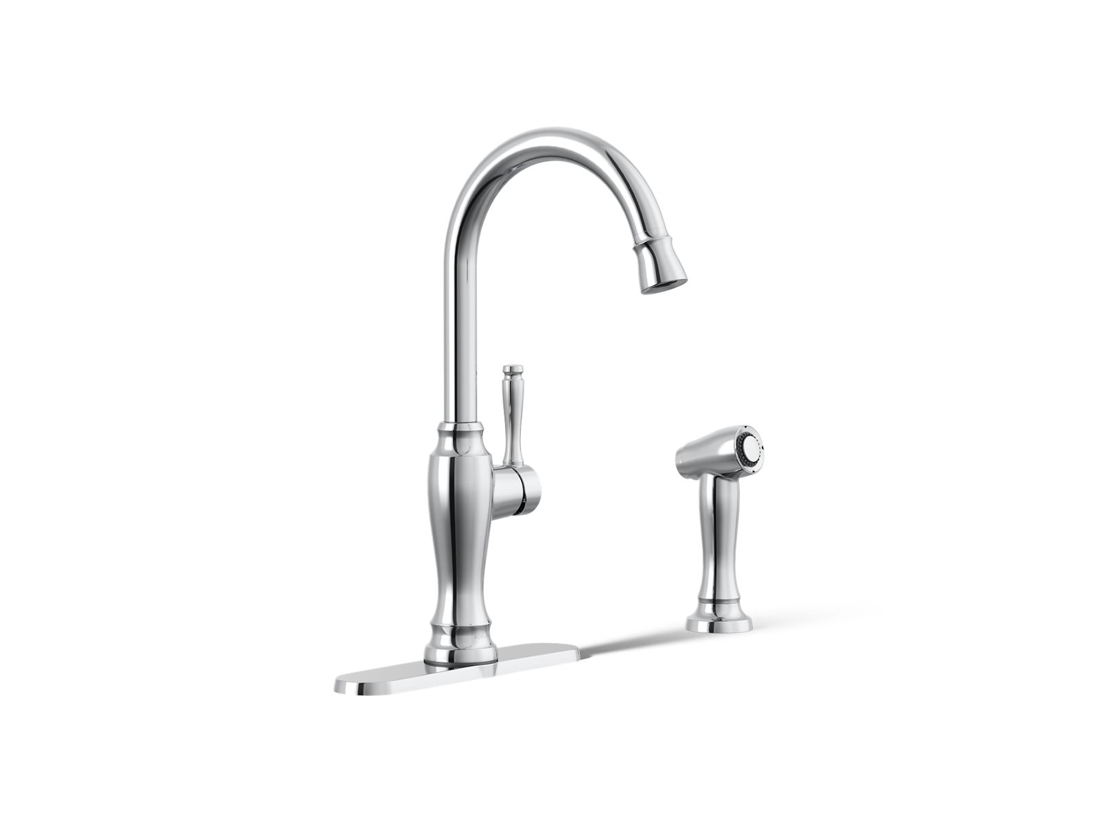 Arsdale Single-Handle Kitchen Faucet w/Sidespray | K-R24213 | KOHLER