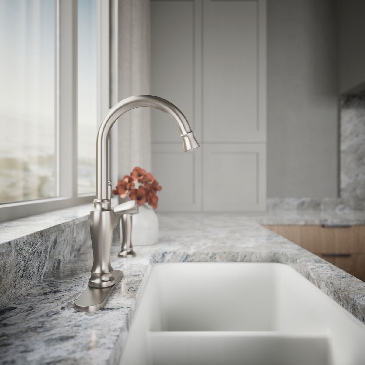 Arsdale Single-Handle Kitchen Faucet w/Sidespray | K-R24213 | KOHLER
