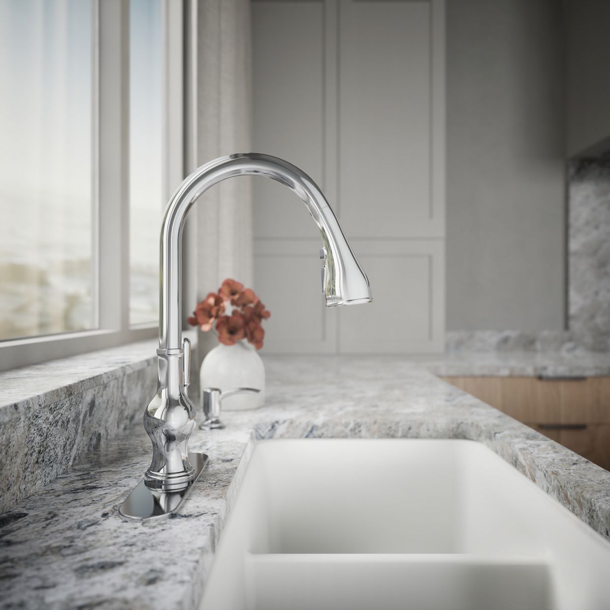 Capilano Pull-Down Kitchen Faucet | K-R24214-SD | KOHLER