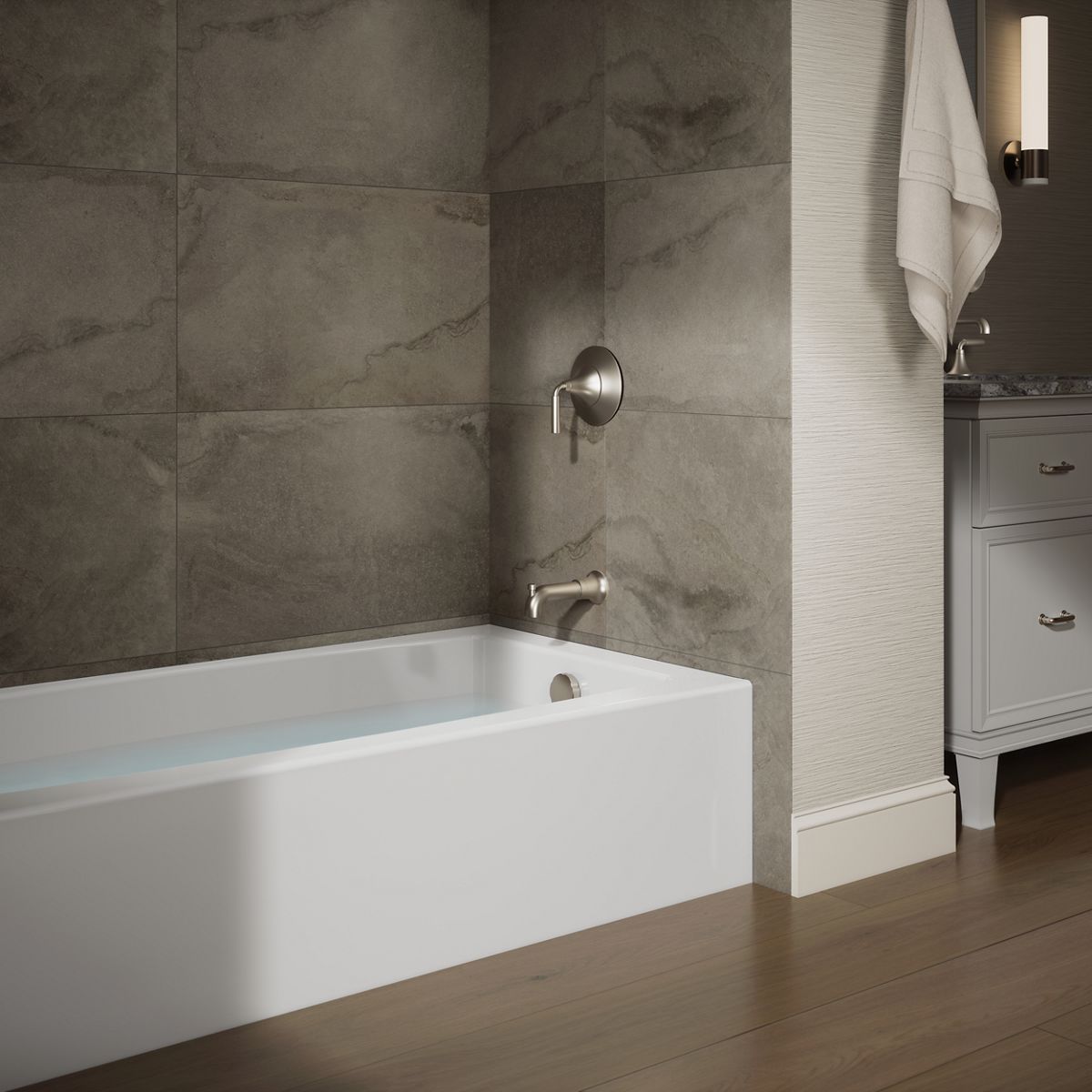 Products in use in close room view