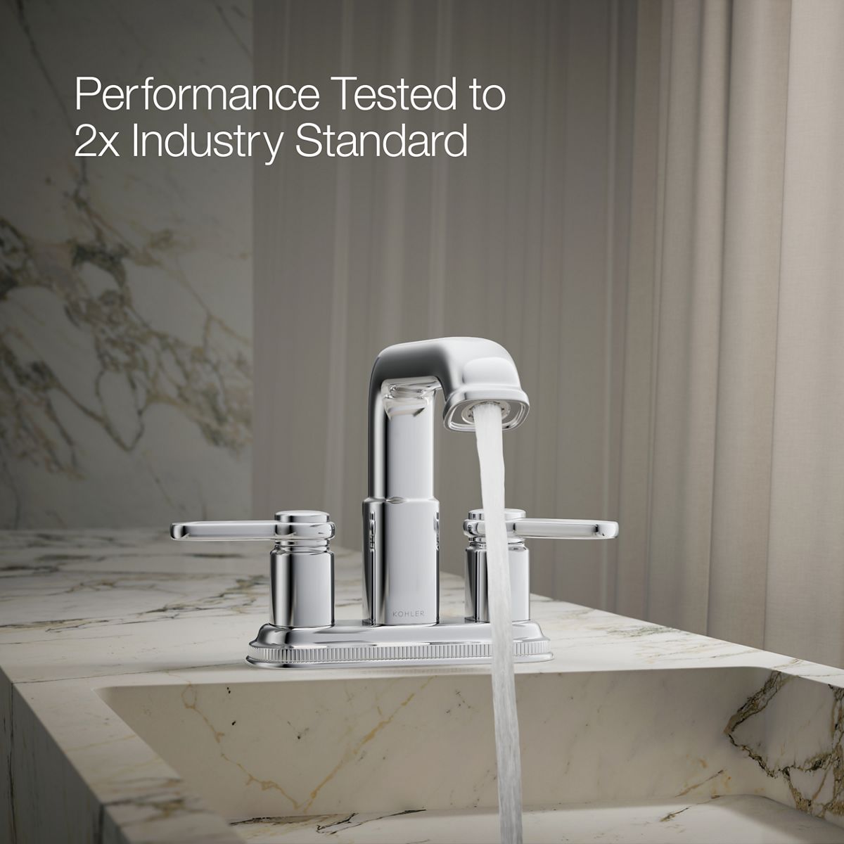 Products in use in close room view