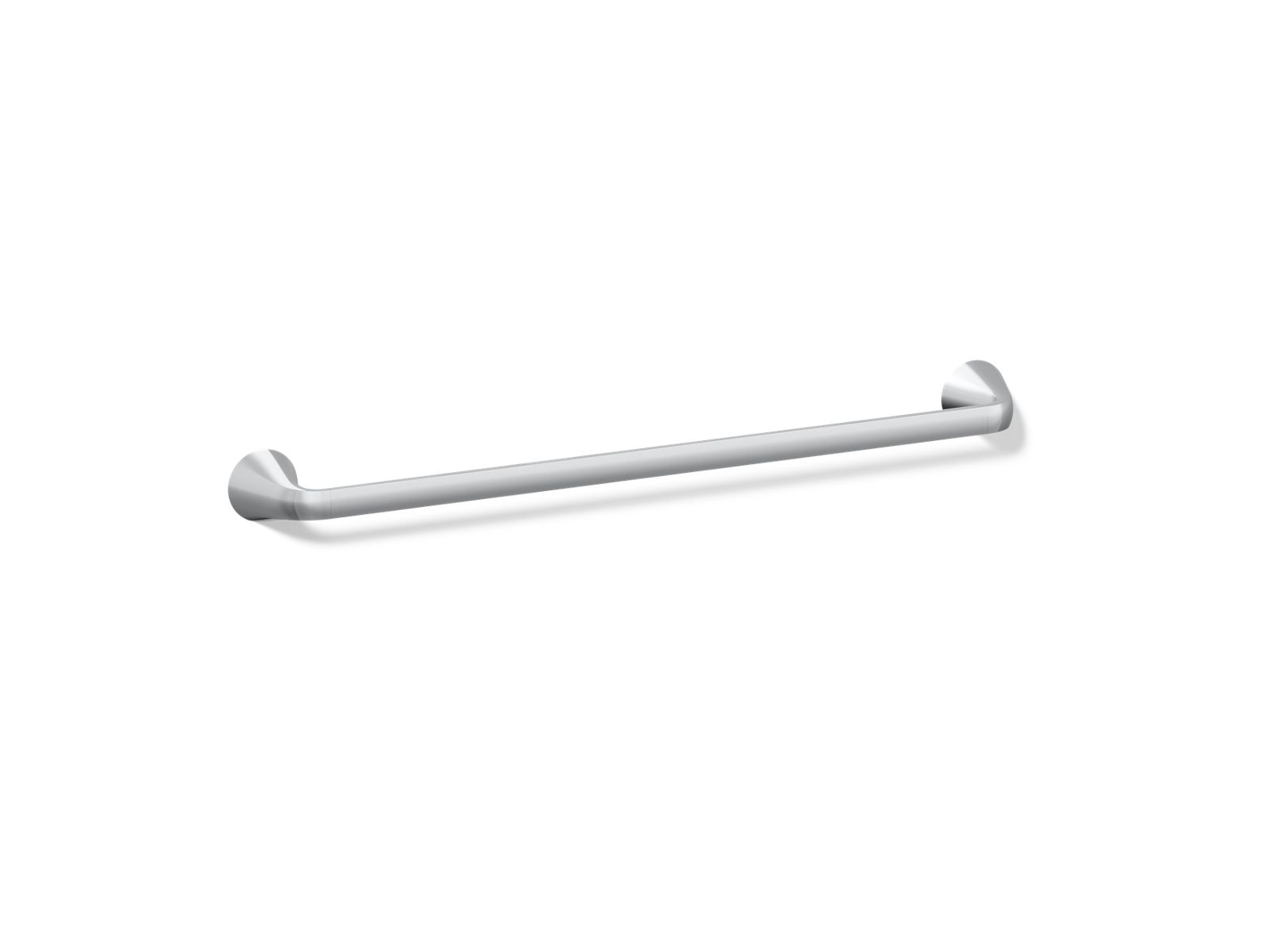 Toallero Kohler Cursiva De 24 Pulgadas, Acabado En Latón Cepillado Moderno, Elegante Y Funcional Para Tu Baño