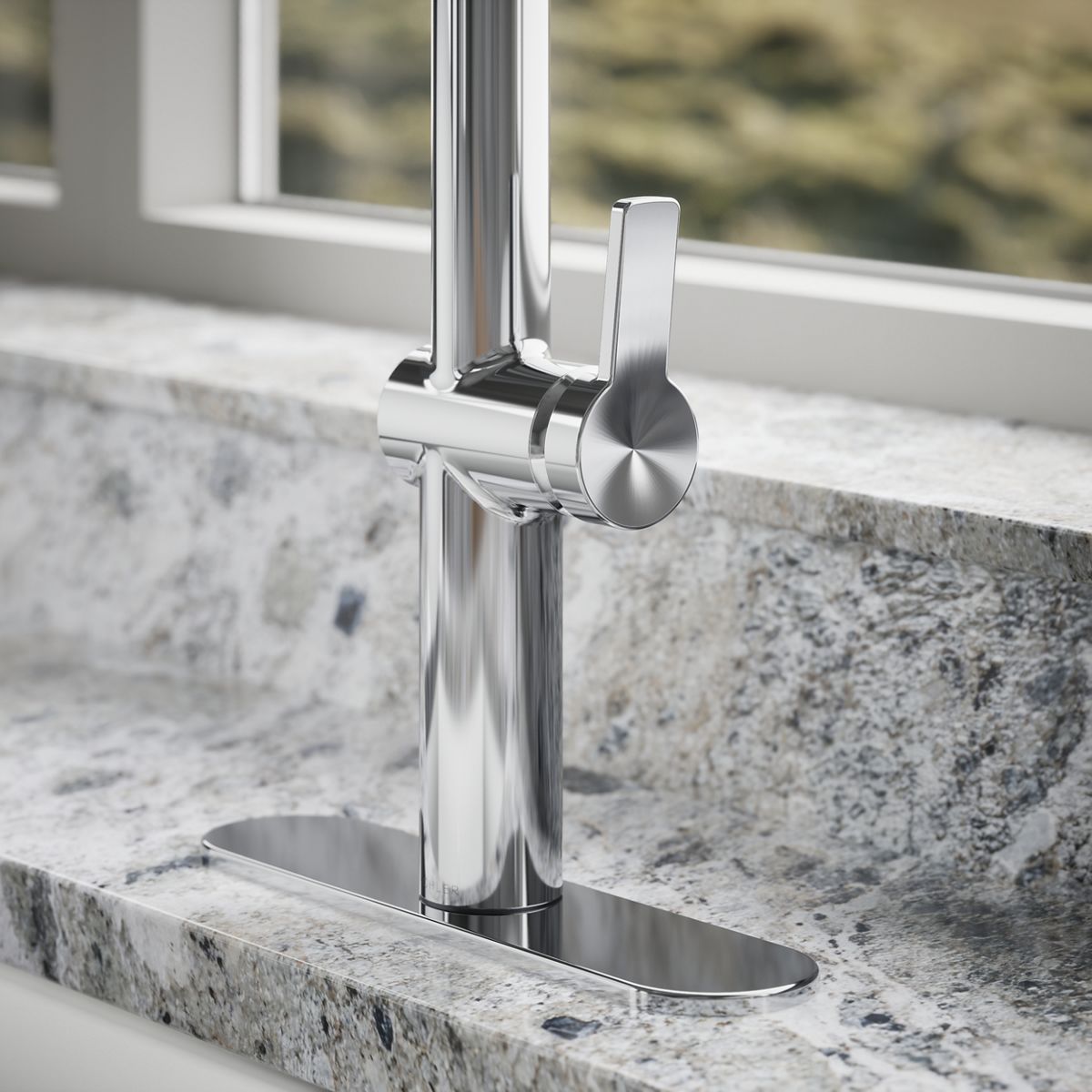 close-up view of product detail function