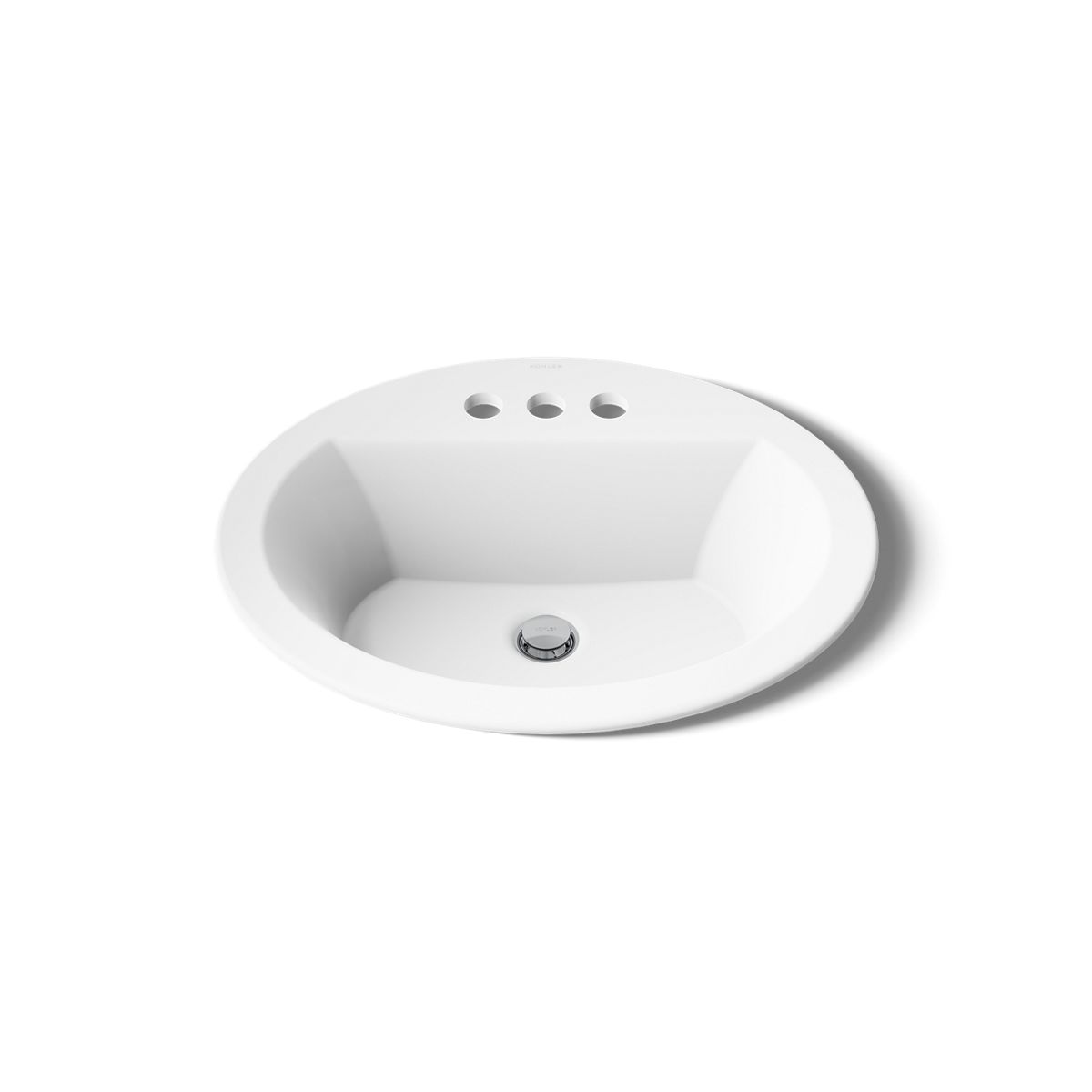 KOHLER | K-R2699-4 | Bryant Oval Drop-In Sink w/ 4-Inch Centers