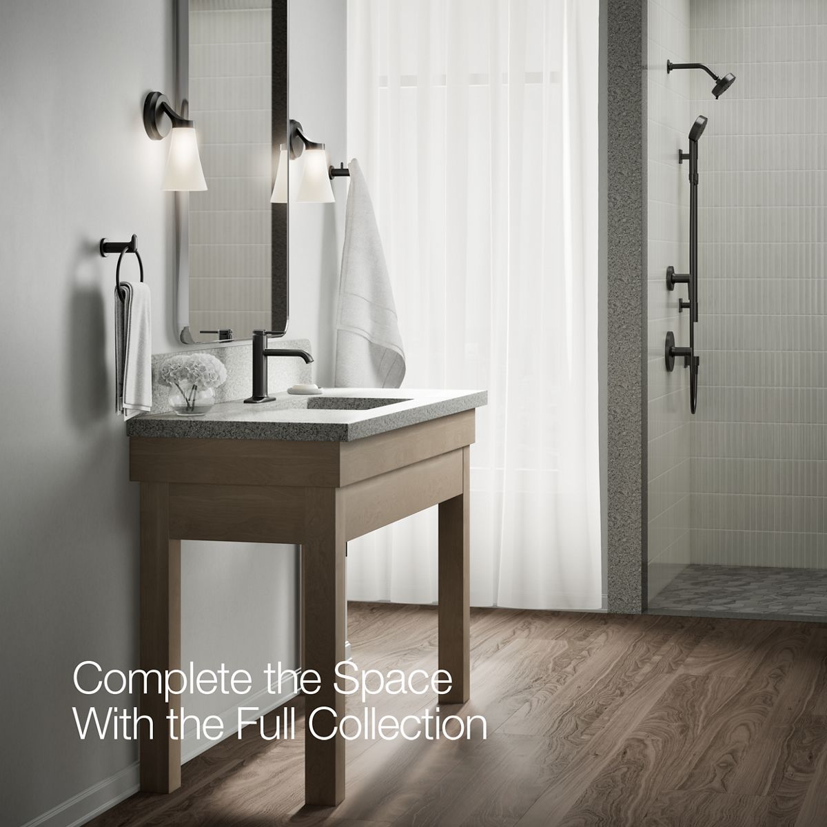 Ashan Single-Handle Bathroom Sink Faucet | K-R27136-4D | KOHLER