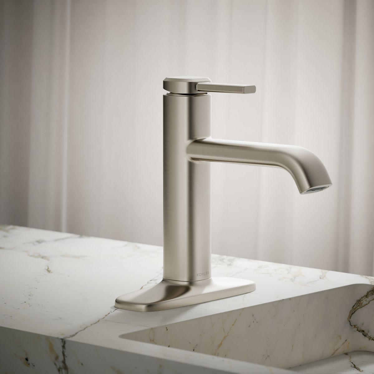 Ashan Single-Handle Bathroom Sink Faucet | K-R27136-4D | KOHLER