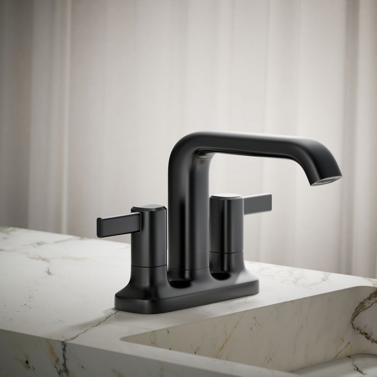 Ashan Centerset Bathroom Sink Faucet | K-R27137-4D | KOHLER
