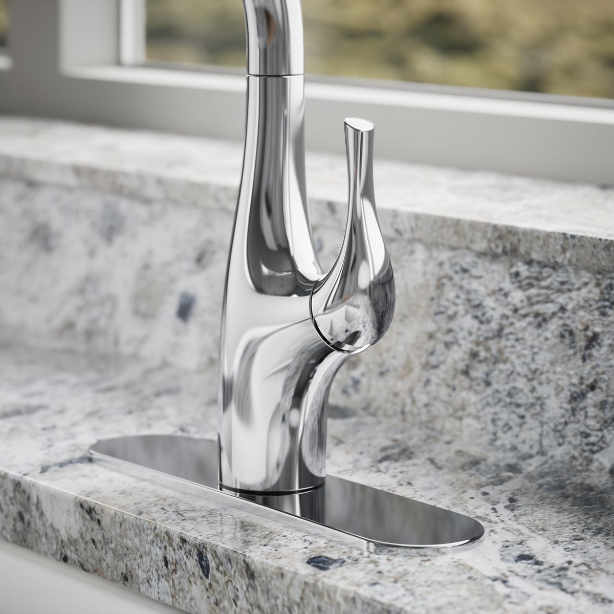 close-up view of product detail function