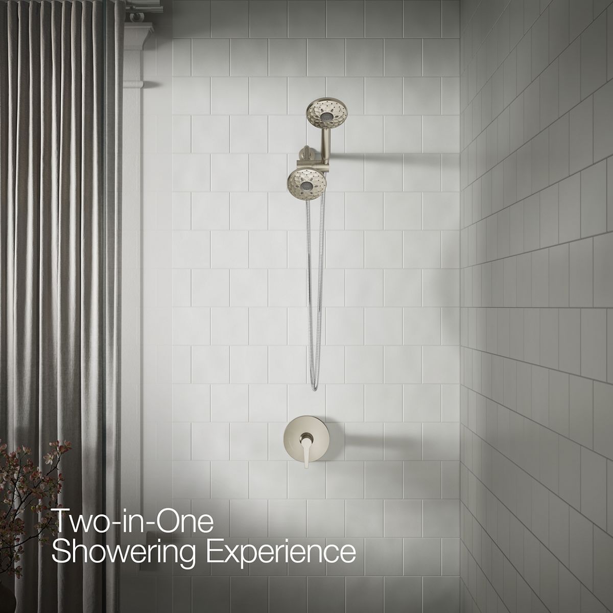 2-in-1 Multifunction 1.75 GPM Combo Shower Kit | K-R27216-G | KOHLER