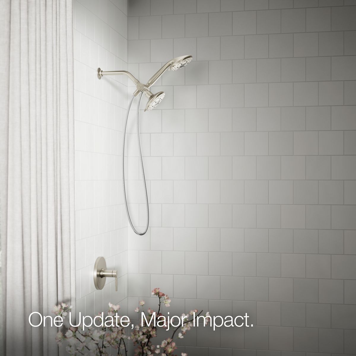 2-in-1 Multifunction 1.75 GPM Combo Shower Kit | K-R27216-G | KOHLER
