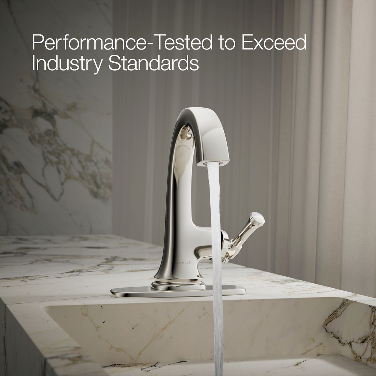 Florez Single-Handle Bathroom Sink Faucet | K-R27817-4D | KOHLER
