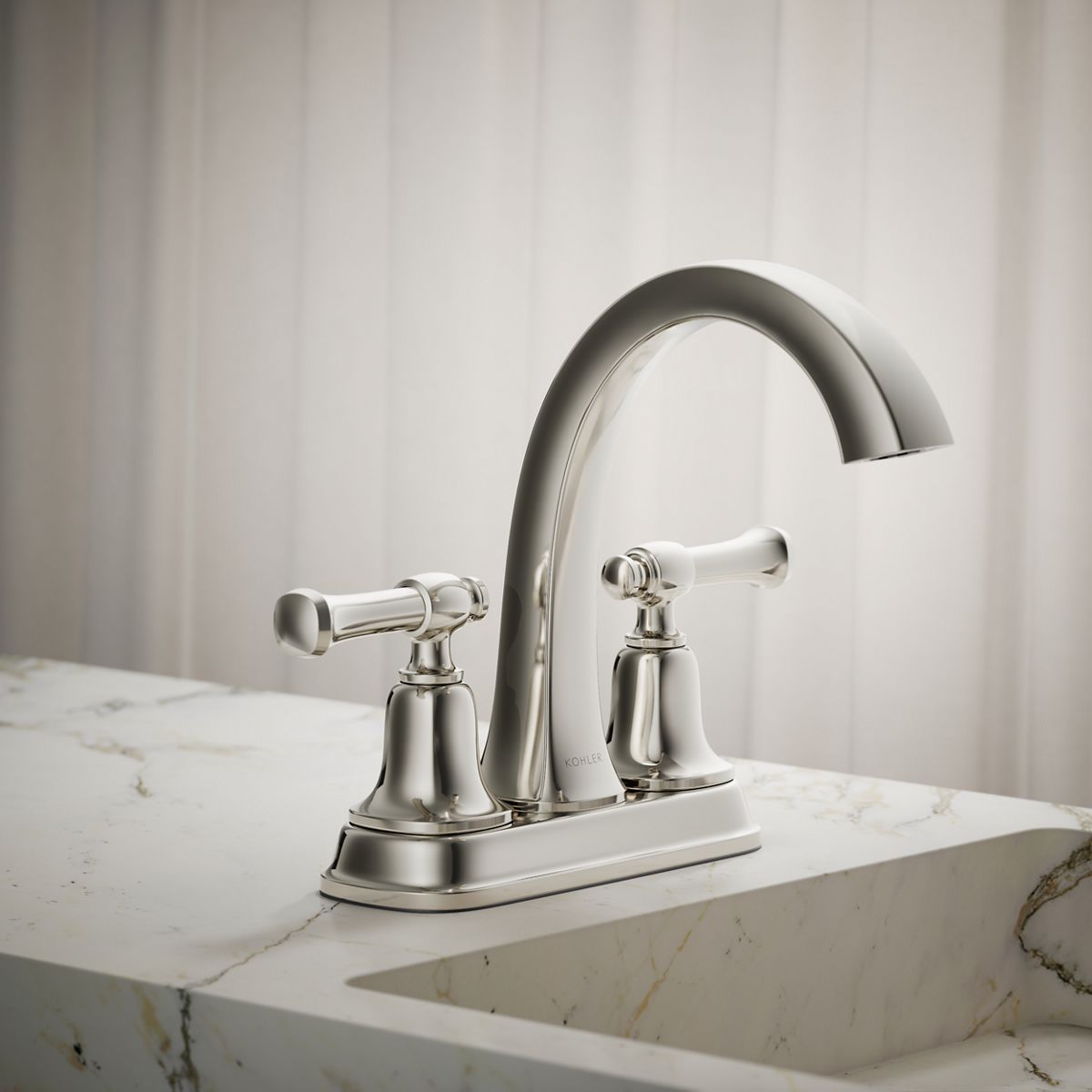 Florez Centerset Bathroom Sink Faucet | K-R27818-4D | KOHLER
