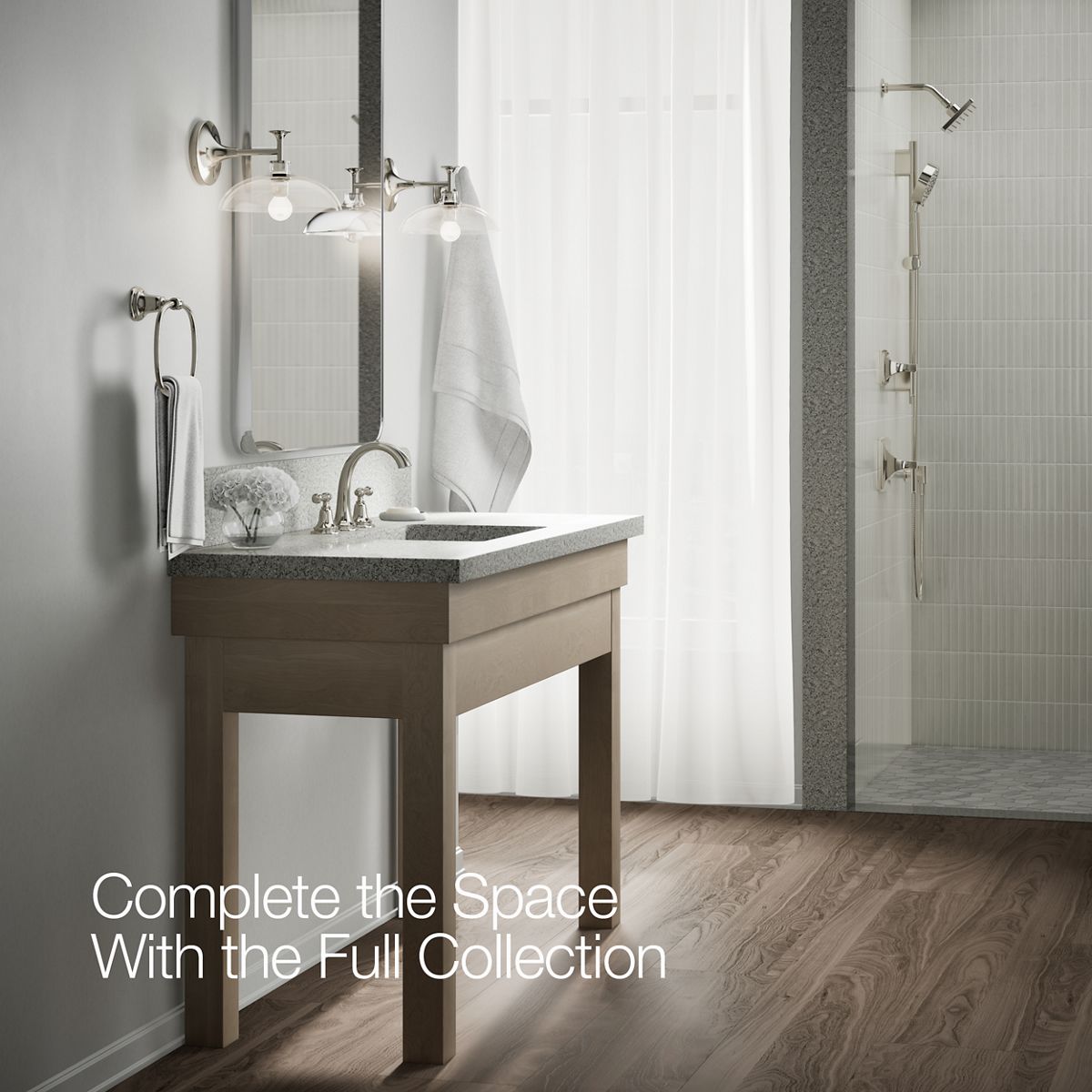 Florez Widespread Bathroom Sink Faucet | K-R27819-4D | KOHLER