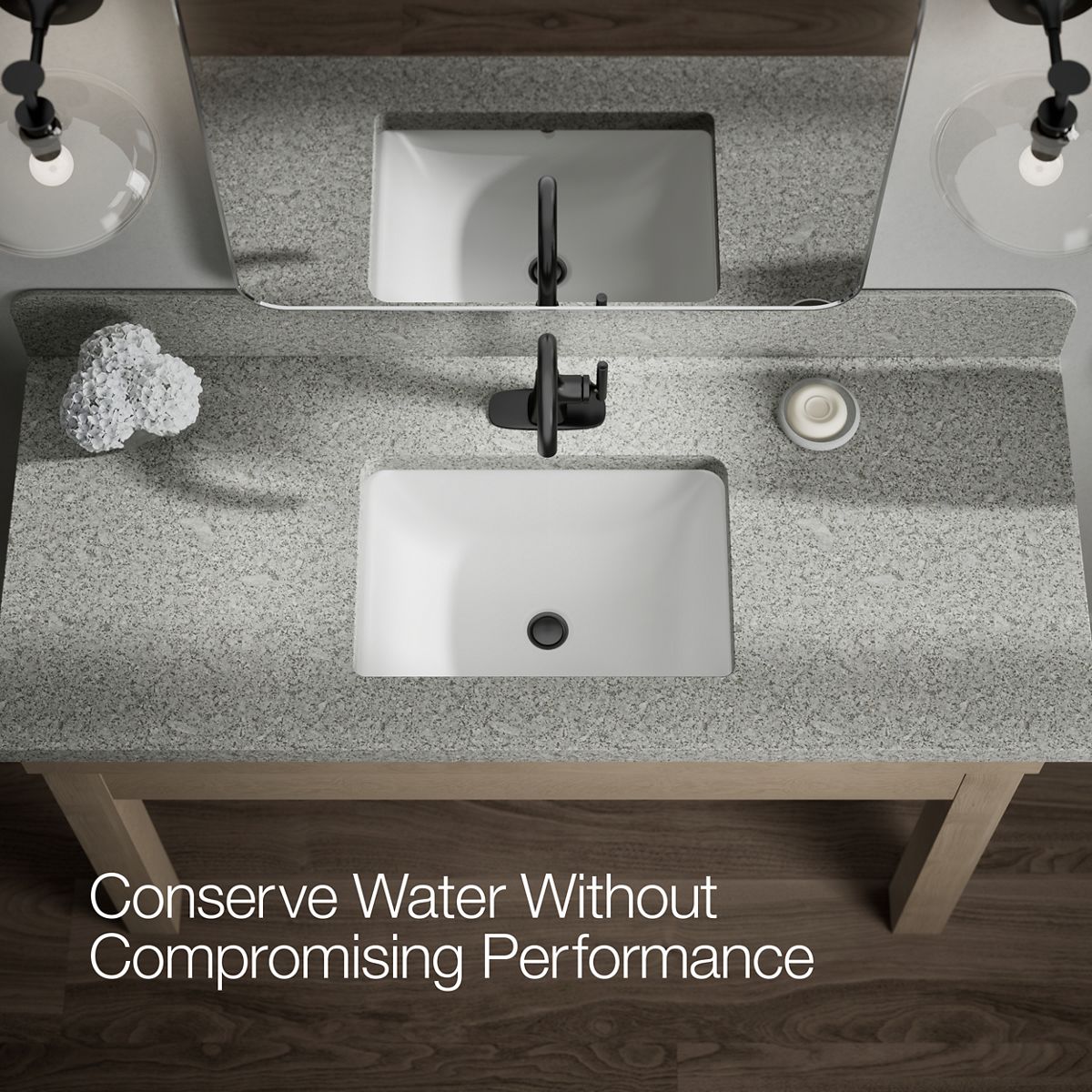 Rill Single-Handle Bathroom Sink Faucet | K-R27952-4D | KOHLER