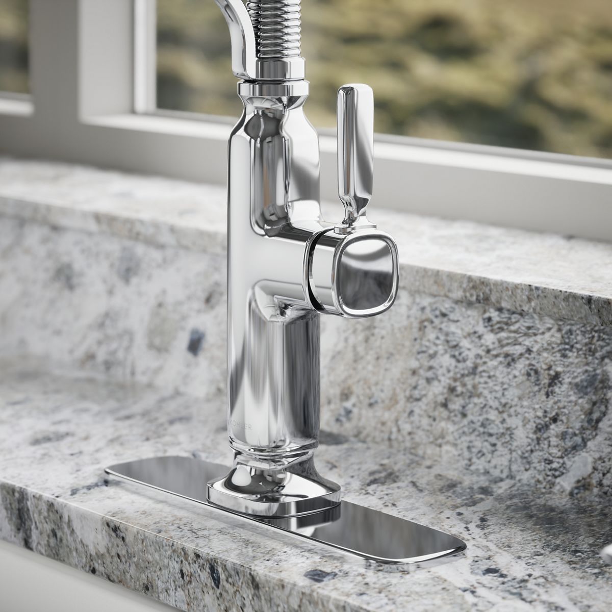 close-up view of product detail function