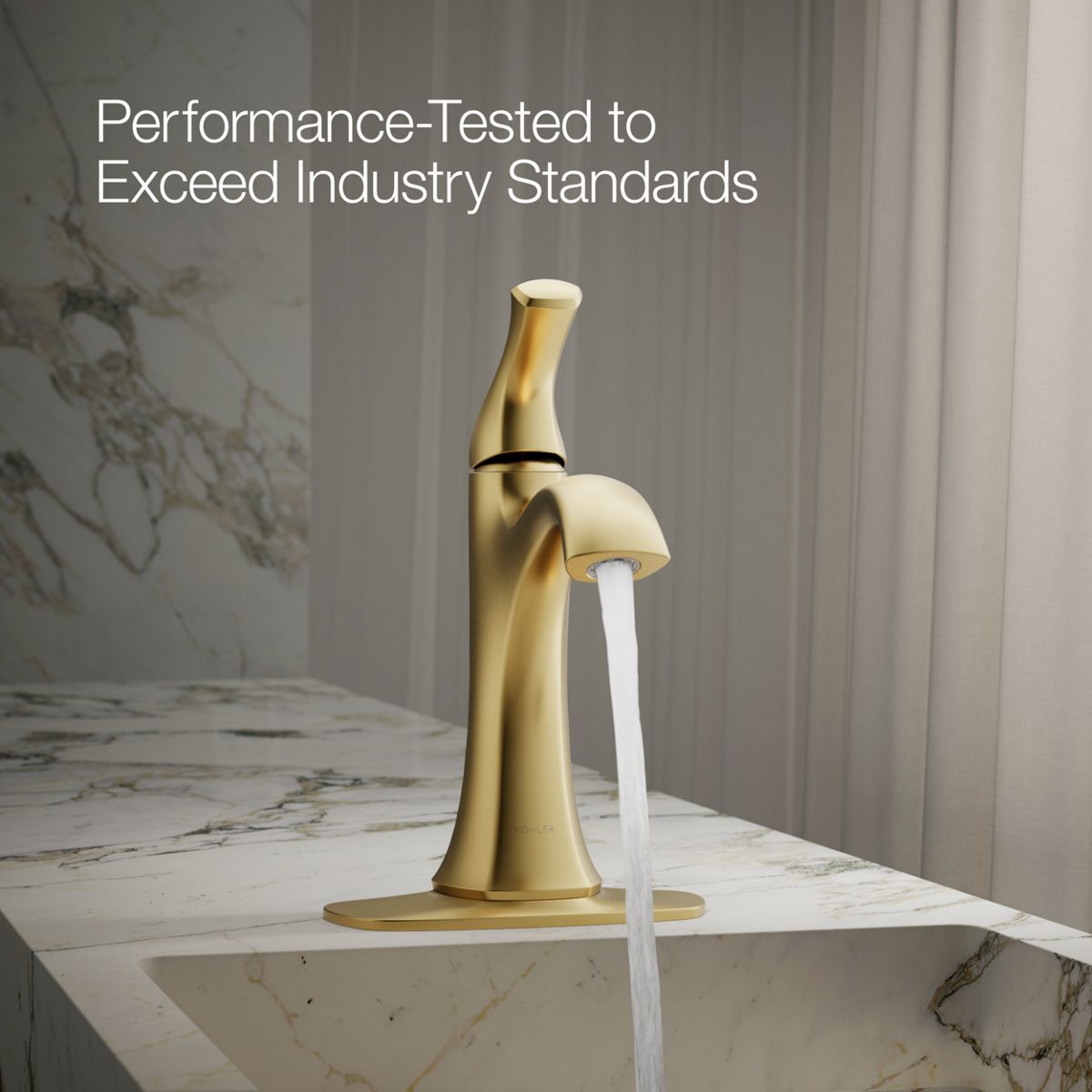 Sundae Single-Handle Bathroom Sink Faucet | K-R28795-4D | KOHLER