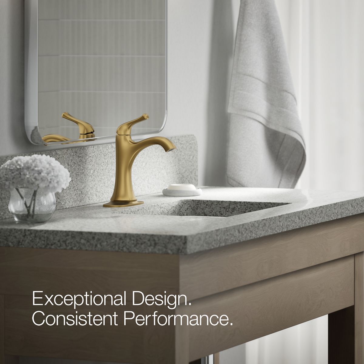 Sundae Single-Handle Bathroom Sink Faucet | K-R28795-4D | KOHLER