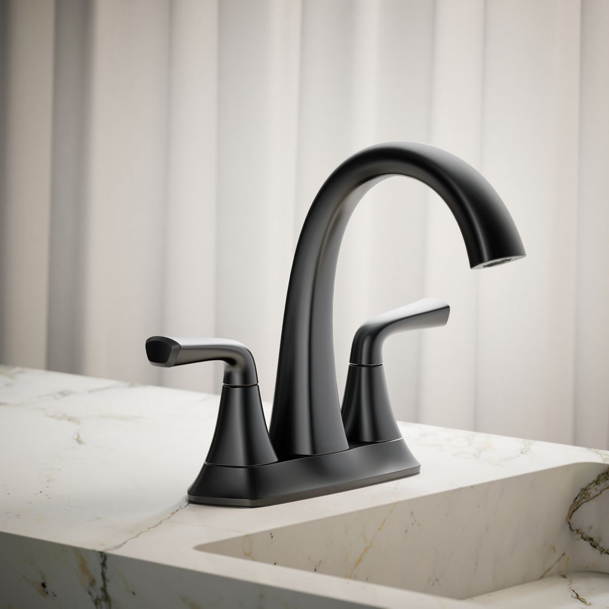 Sundae Centerset Bathroom Sink Faucet | K-R28796-4D | KOHLER