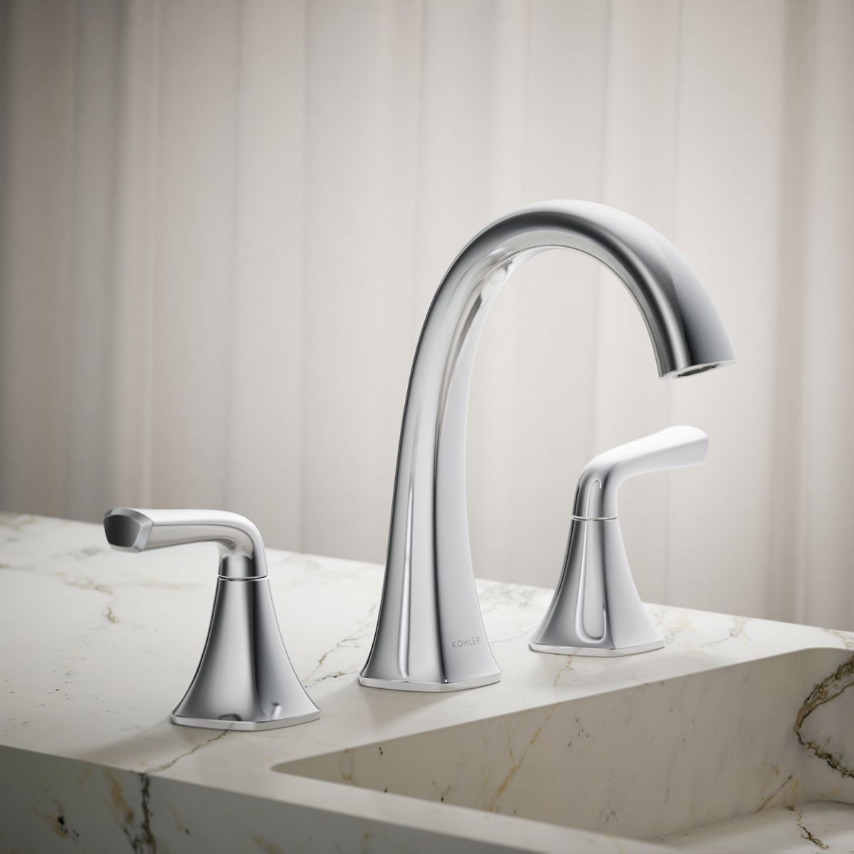 LR ジ・O×4 メッサーラ×3 シロッコ×4 ジュピトリス×2のセット Sundae Widespread Bathroom Sink Faucet | K-R28797-4D | KOHLER