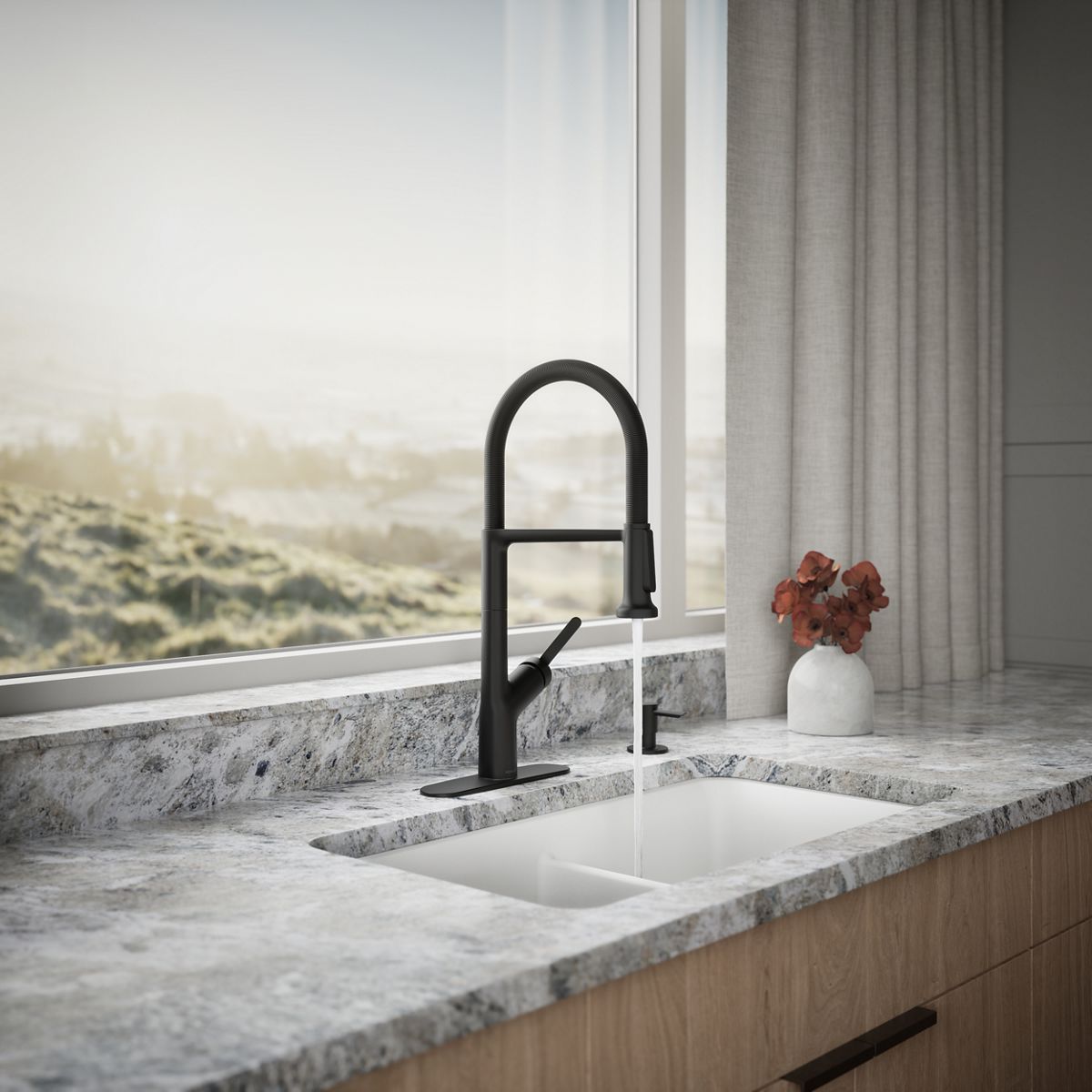 Setra Semi-Professional Kitchen Sink Faucet | K-R29343-SD | KOHLER