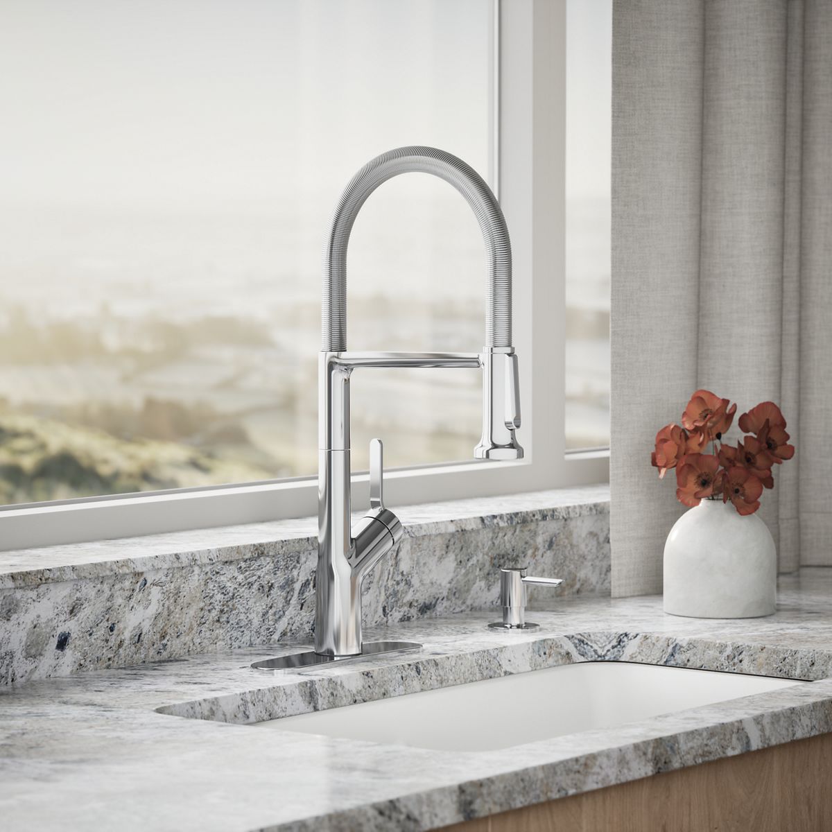 Setra Semi-Professional Kitchen Sink Faucet | K-R29343-SD | KOHLER
