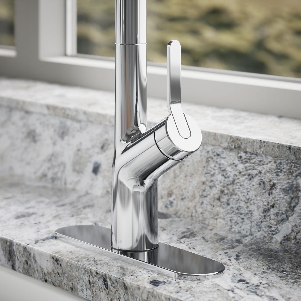 Rea S1 マクロ付き Setra Semi-Professional Kitchen Sink Faucet | K-R29343-SD | KOHLER
