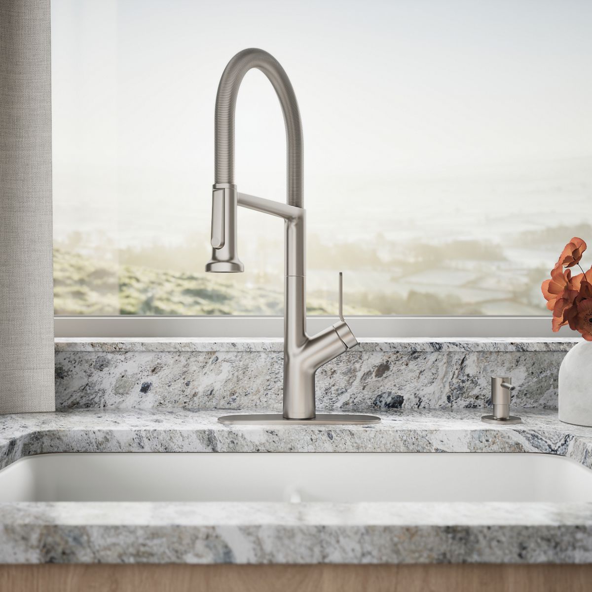Setra Semi-Professional Kitchen Sink Faucet | K-R29343-SD | KOHLER