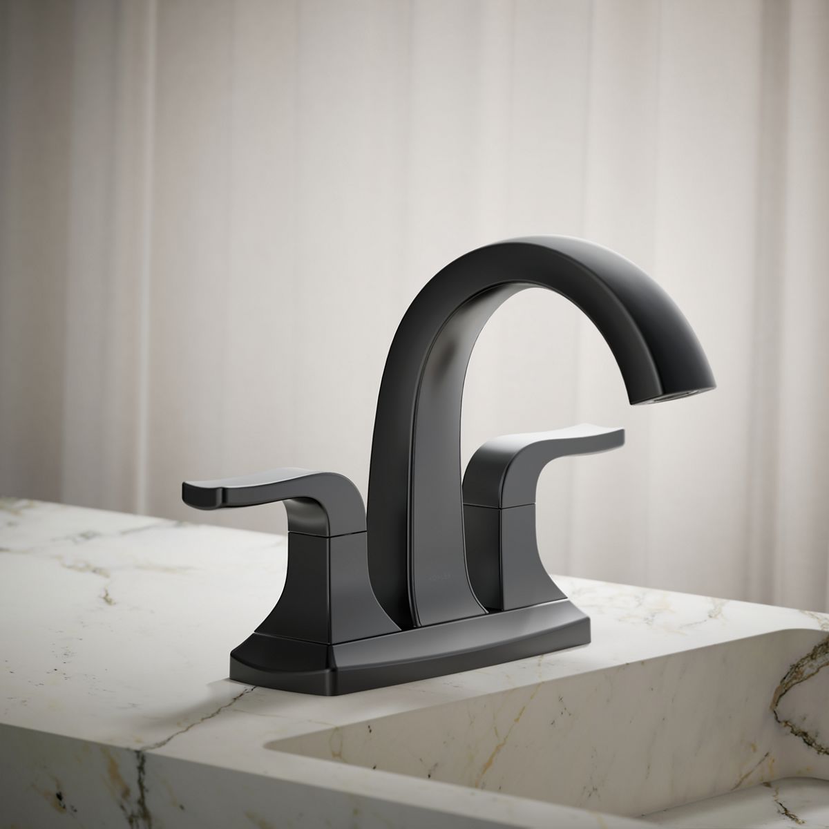 Rubicon Centerset Bathroom Faucet | K-R29404-4D | KOHLER