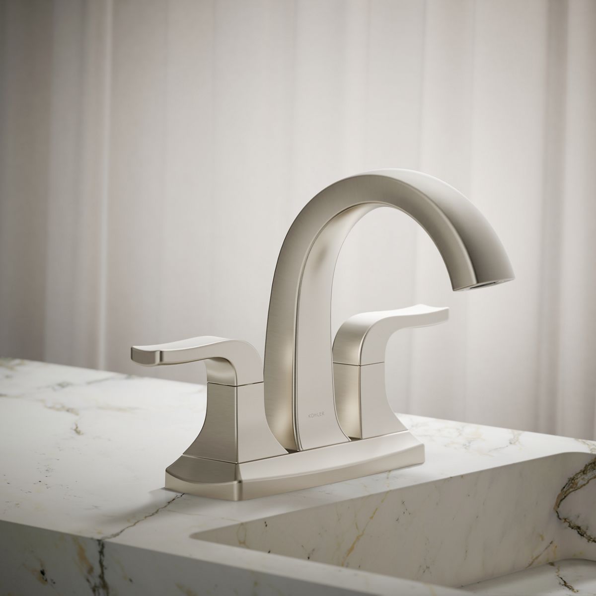 Rubicon Centerset Bathroom Faucet | K-R29404-4D | KOHLER