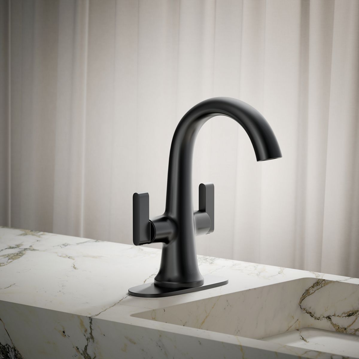 Setra Monoblock Bathroom Sink Faucet | K-R29664-4D | KOHLER