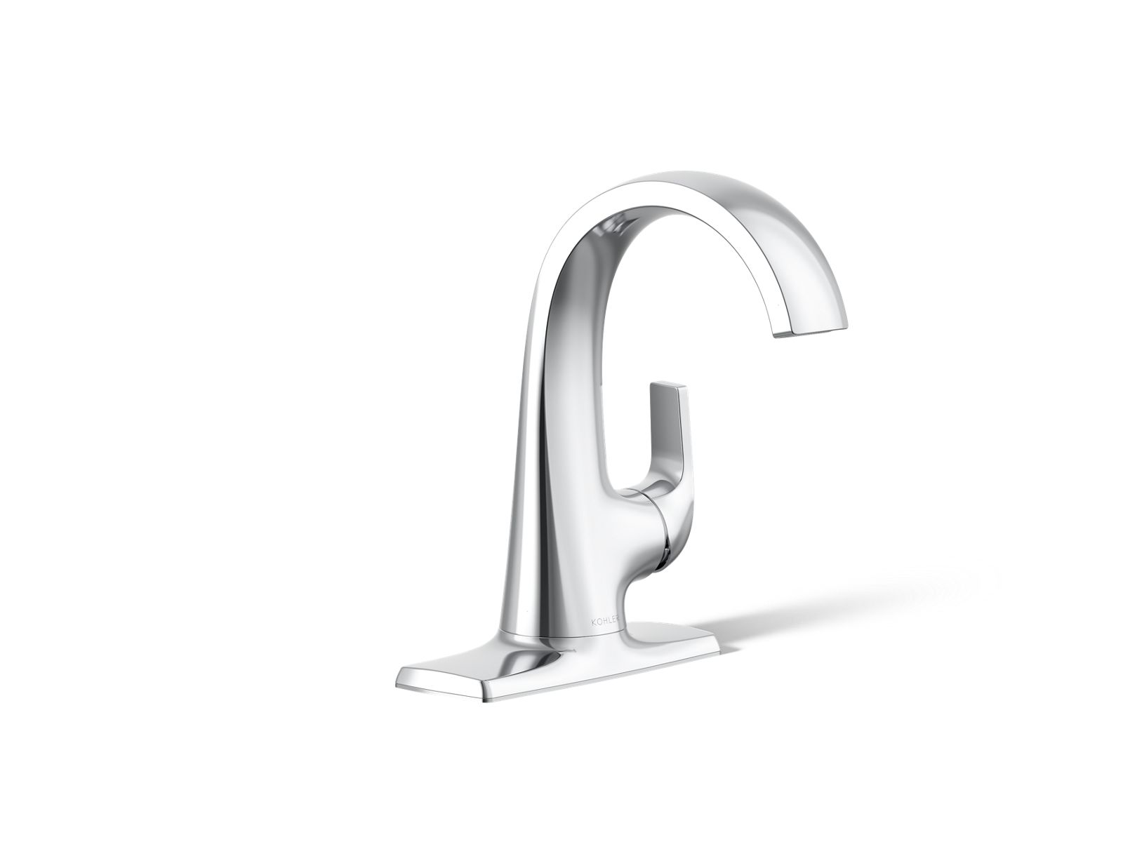 Cursiva Single-Handle Bathroom Sink Faucet | K-R30577-4D | KOHLER