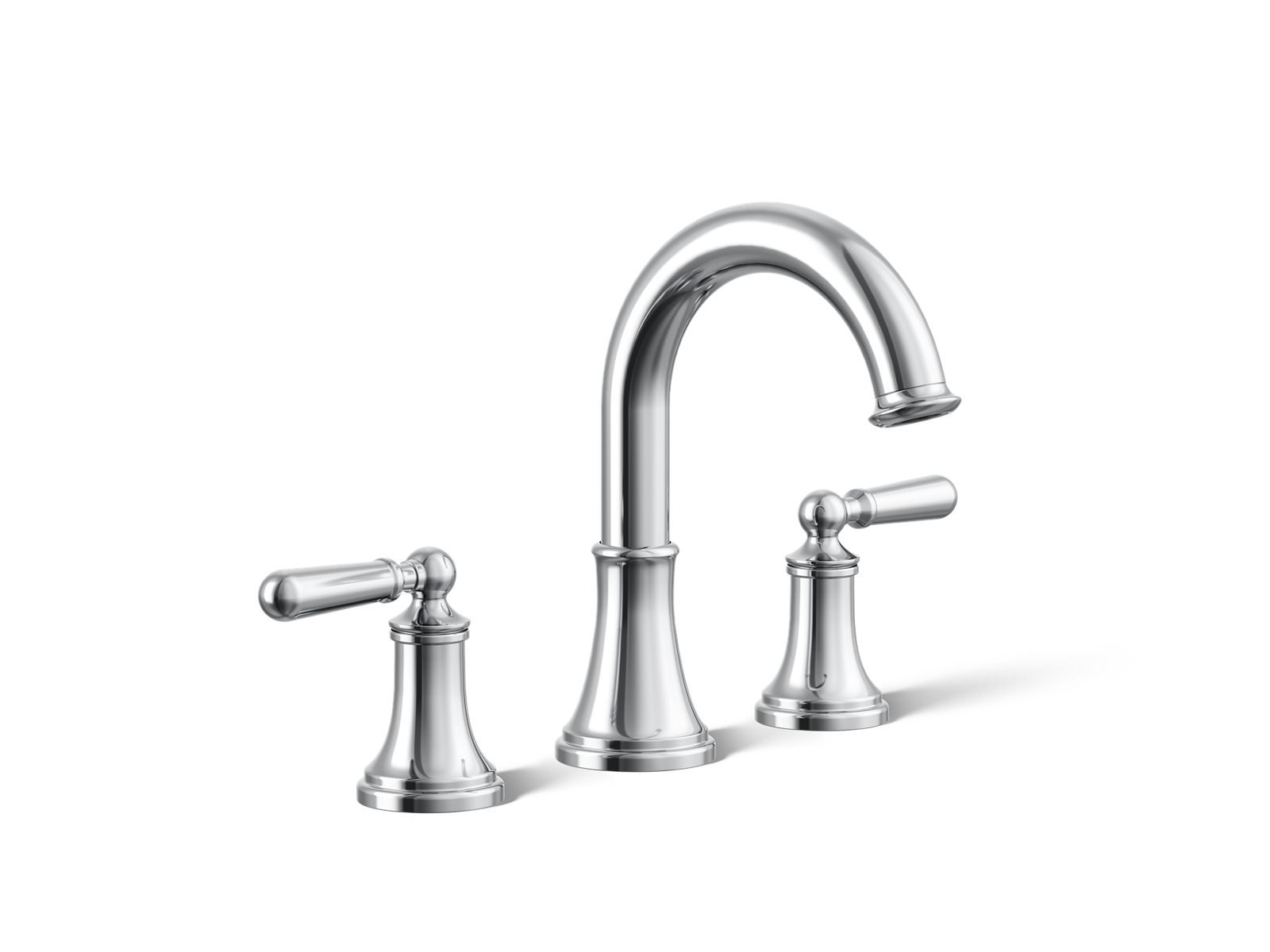 KOHLER Capilano 8 in. Widespread 2-Handle Bathroom Faucet in Polished Chrome