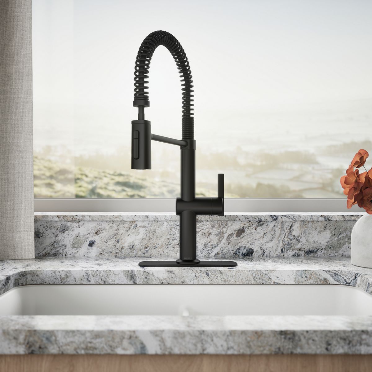 Clarus Semi-Pro Pull-Down Kitchen Faucet | K-R30937 | KOHLER