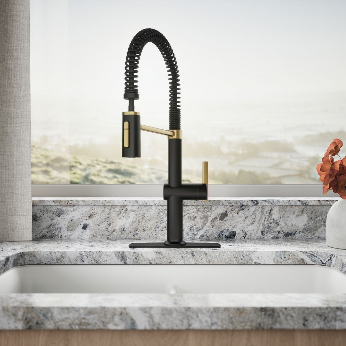 Clarus Semi-Pro Pull-Down Kitchen Faucet | K-R30937 | KOHLER