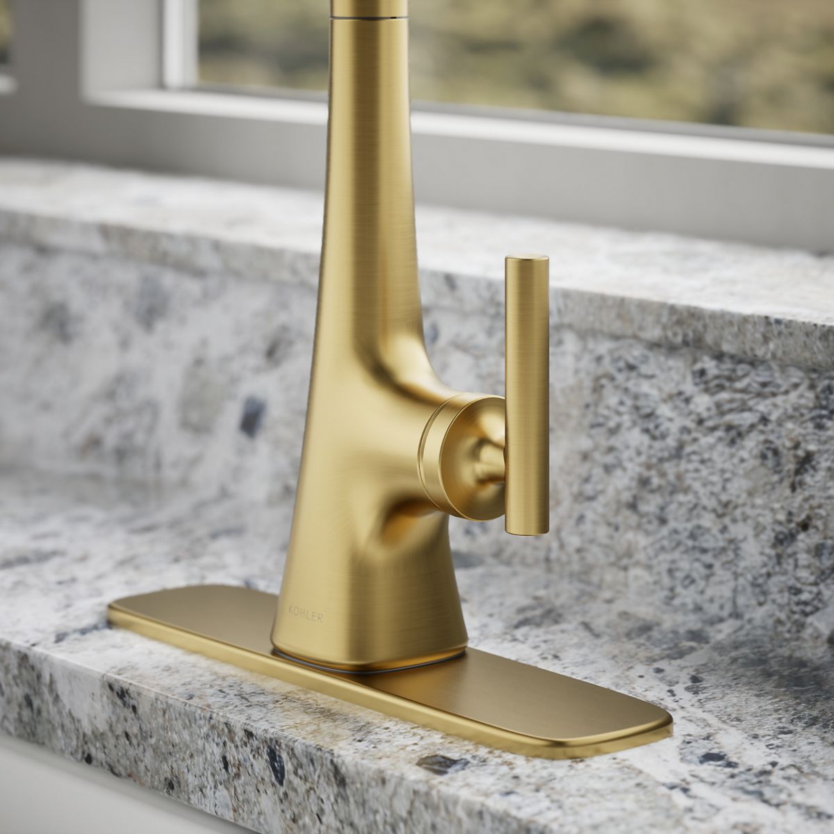 Conti™ Pull-Down Kitchen Sink Faucet with two-function sprayhead