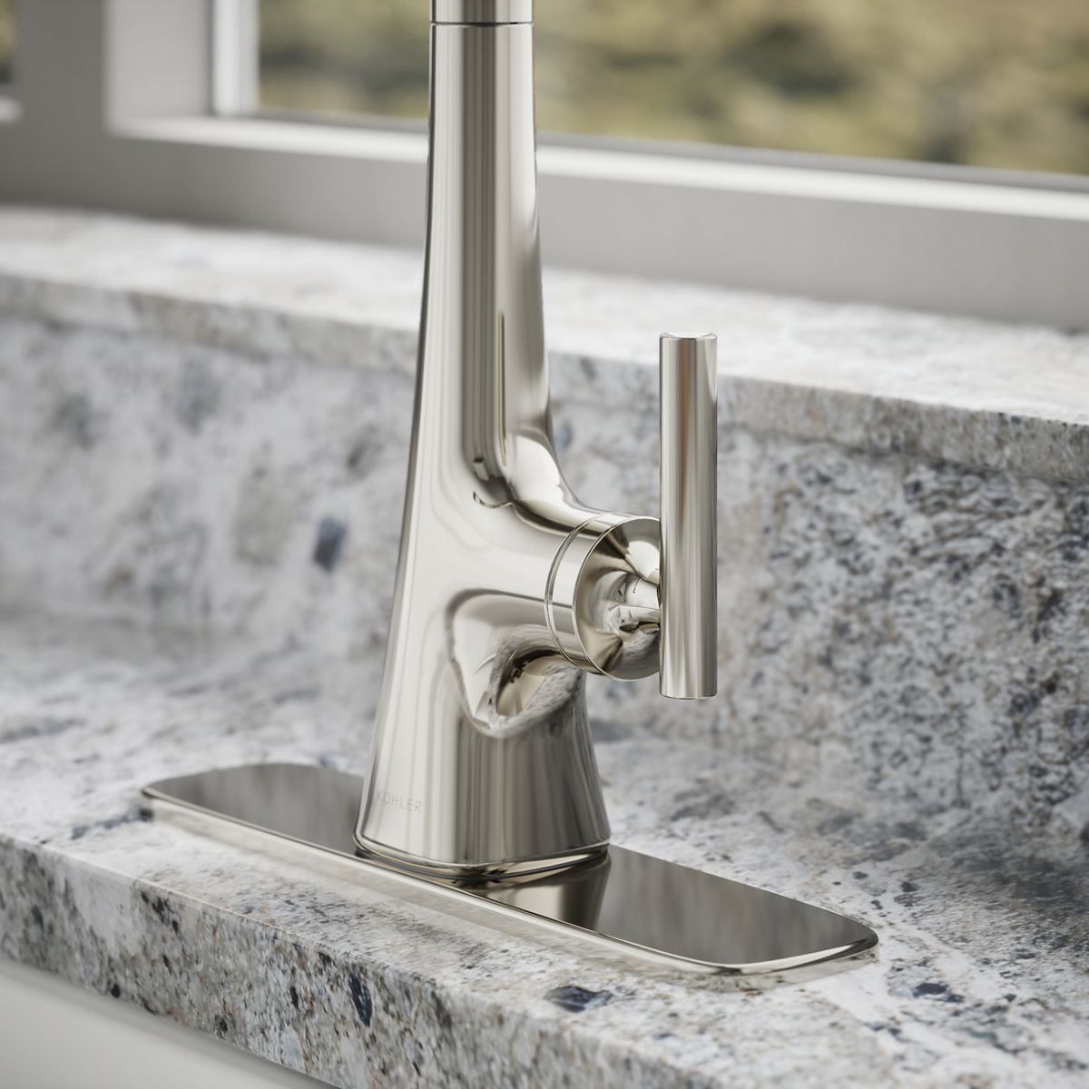 Conti™ Pull-Down Kitchen Sink Faucet with two-function sprayhead