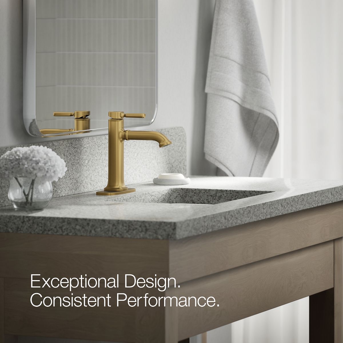 Ealing Single-Handle Bathroom Sink Faucet | K-R33042-4D | KOHLER