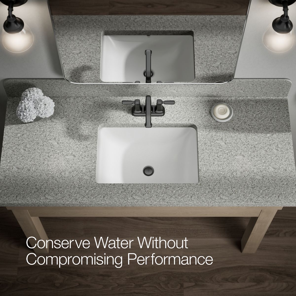 Ealing Centerset Bathroom Sink Faucet | K-R33043-4D | KOHLER