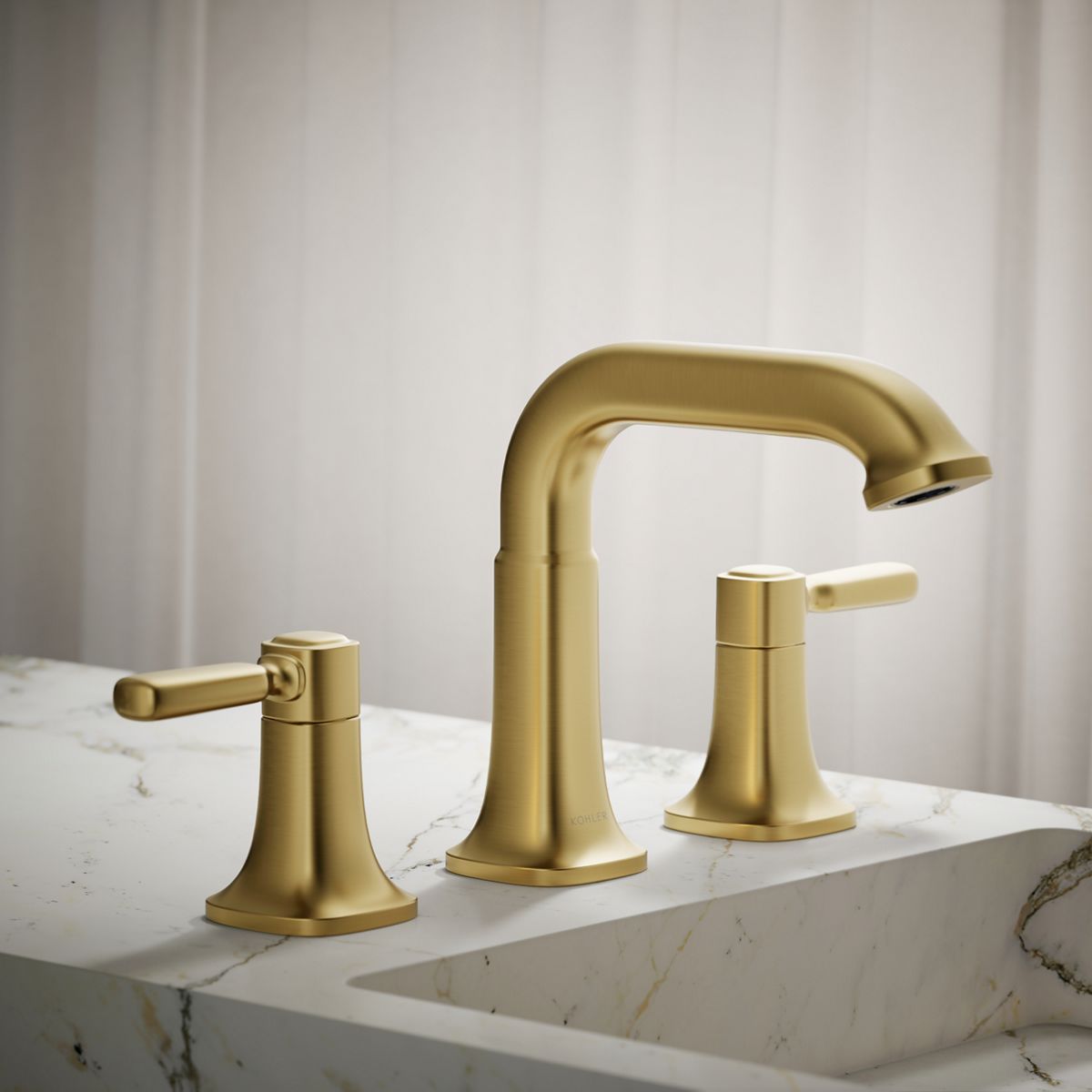 Ealing Widespread Bathroom Sink Faucet | K-R33044-4D | KOHLER