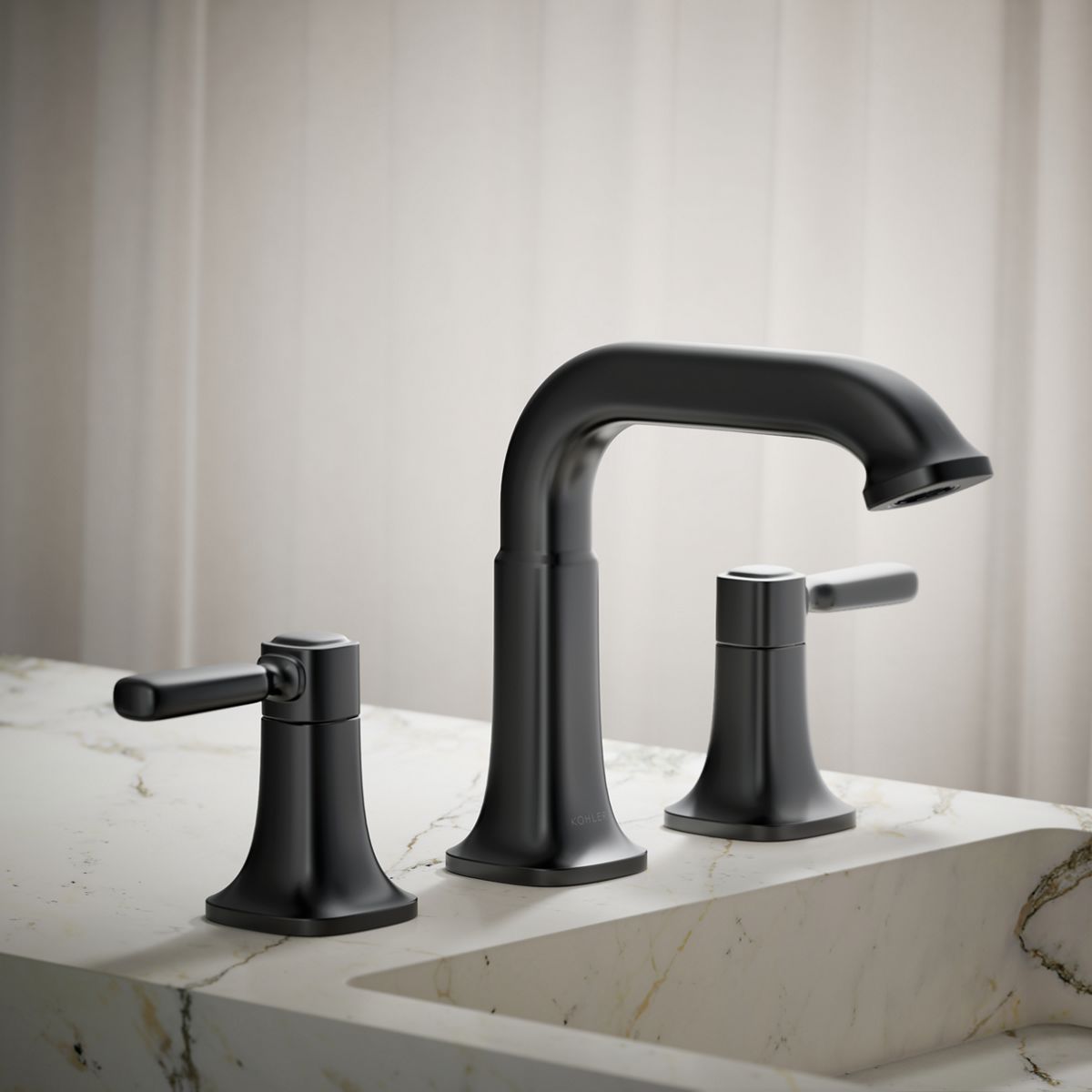 Ealing Widespread Bathroom Sink Faucet | K-R33044-4D | KOHLER