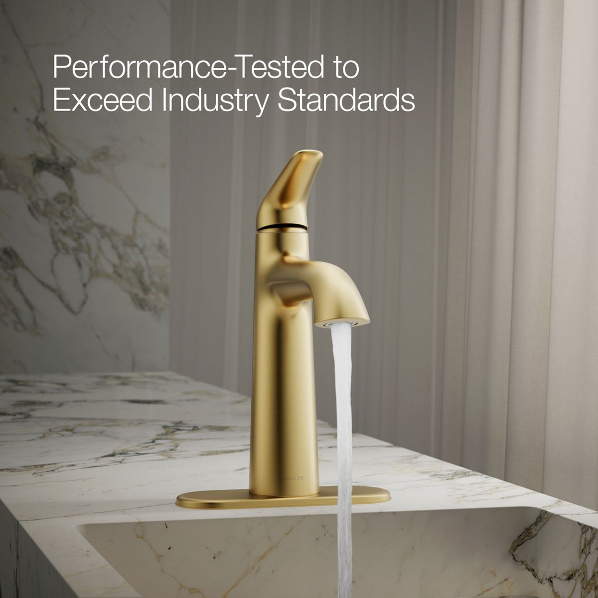Avail Single-Handle Bathroom Sink Faucet | K-R33046-4D | KOHLER