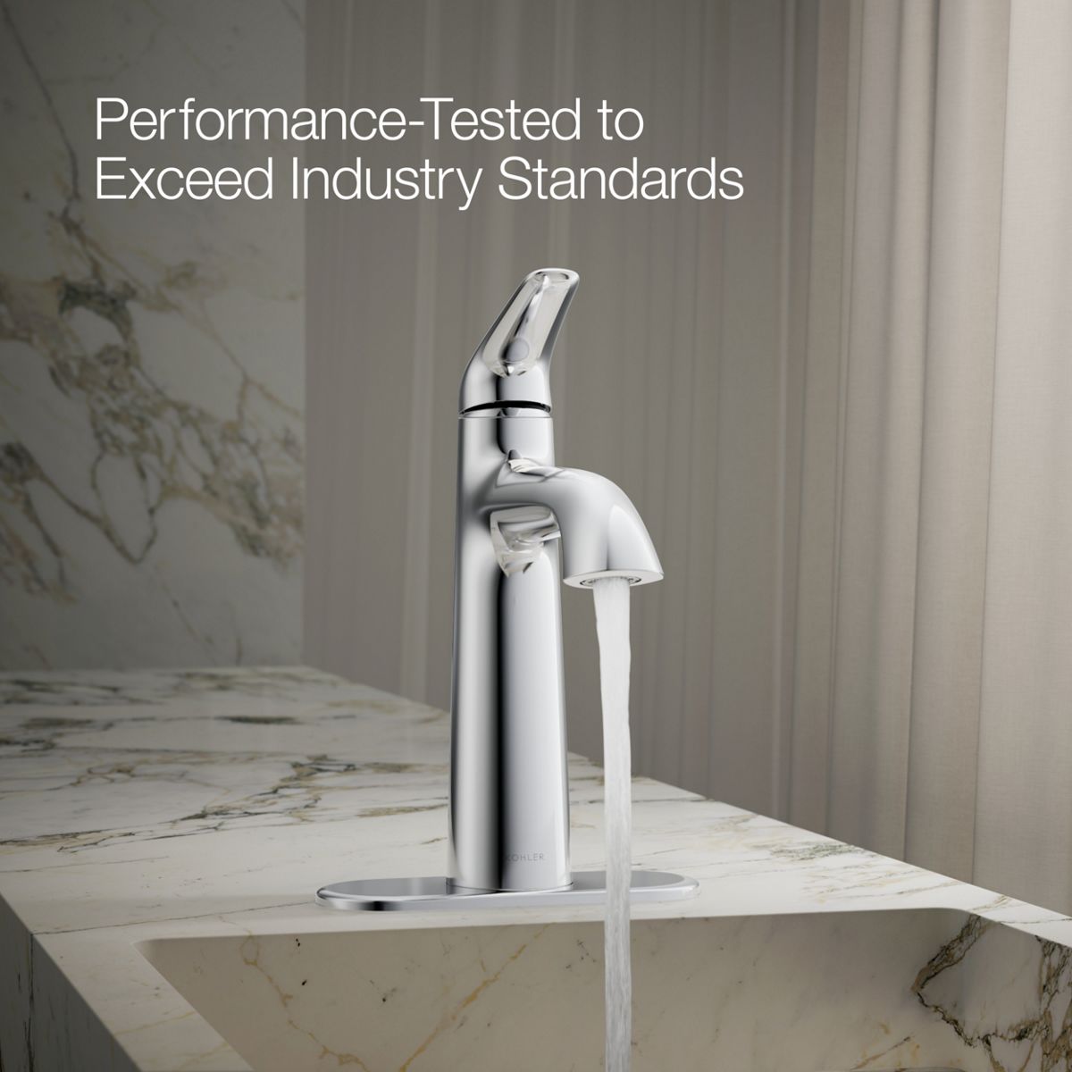 Avail Single-Handle Bathroom Sink Faucet | K-R33046-4D | KOHLER