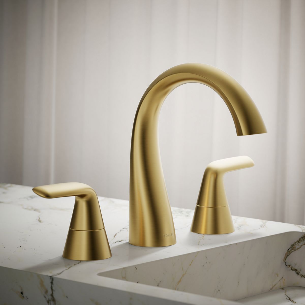 Avail Widespread Bathroom Sink Faucet | K-R33048-4D | KOHLER